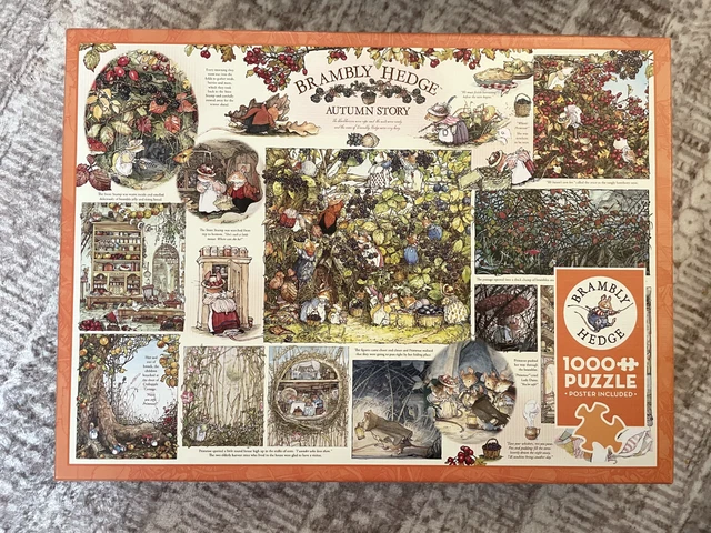 brambly hedge ジグソーパズル　1000ピース Amazon.com: Cobble Hill 1000 Piece Puzzle - Brambly Hedge