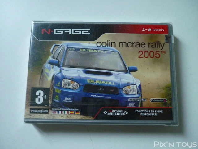 Jeu Colin McRae Rally 2005 - Version PAL FR - N-Gage - Neuf Sous Blister Scellé