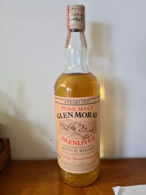 Glenlivet Glen Moray Scotch Whisky