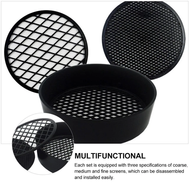 1 Set Boden Sifter Garten Garten Blumenerde 10