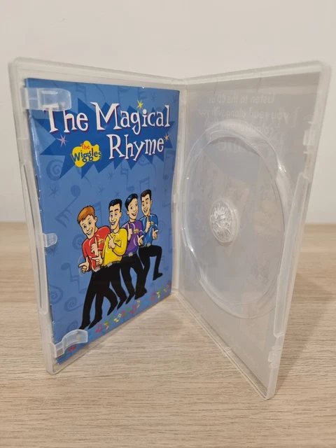 THE WIGGLES THE Magical Rhyme Read Along Book + Case Only NO CD $9.99 ...