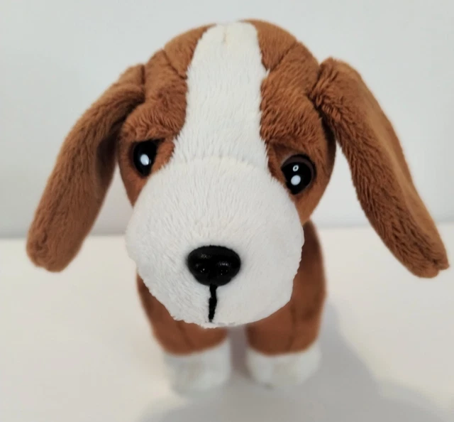 OUR GENERATION BASSETT Hound Dog Puppy Posable Legs 6" Plush Stuffed