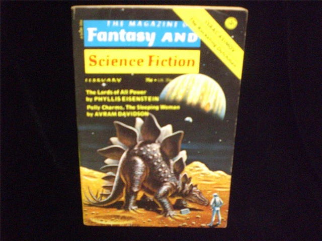 MAGAZINE OF FANTASY and Science Fiction Feb 1975 Phyllis Eisenstein £6. ...