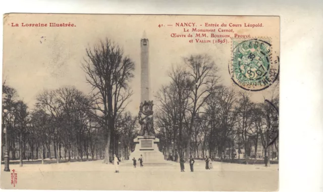 NANCY - Le monument Carnot (H9202)