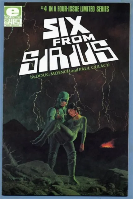Six From Sirius #4 1984 Doug Moench Paul Gulacy Marve Epic Comics