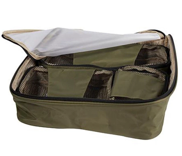 Samantha Brown Slim Line Packing Cubes 4-piece Set ~ Olive NWT