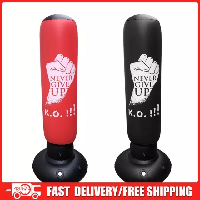 Inflatable Punching Bag Column Tumbler Bag 62 Inch Fitness Equipment Accessories
