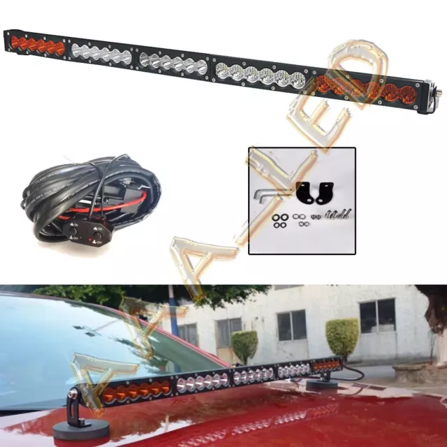 32 Inch LED Light Bar Single Row Spot Flood Combo Offroad Work Truck SUV ATV 4WD