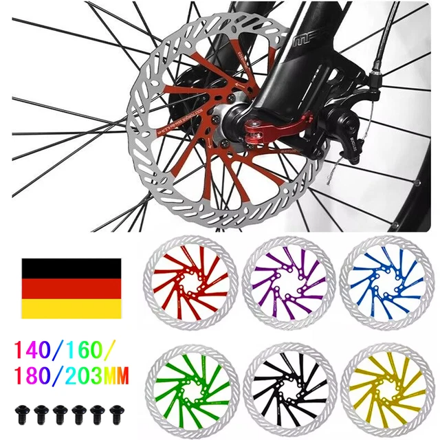 Ferodo MTB Scheibenbremsrotor 6-Bolzen – Für Mountainbikes, 180 Mm, Aus Robustem Stahl