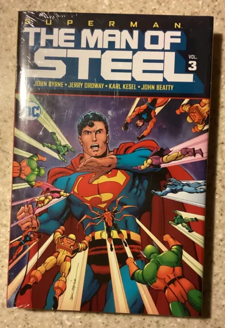 Superman The Man of Steel (John Byrne) Vol. 3 hardcover BRAND NEW SEALED