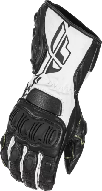 Fly Racing FL-2 Gloves Sm Black/White #5884 476-2082~2