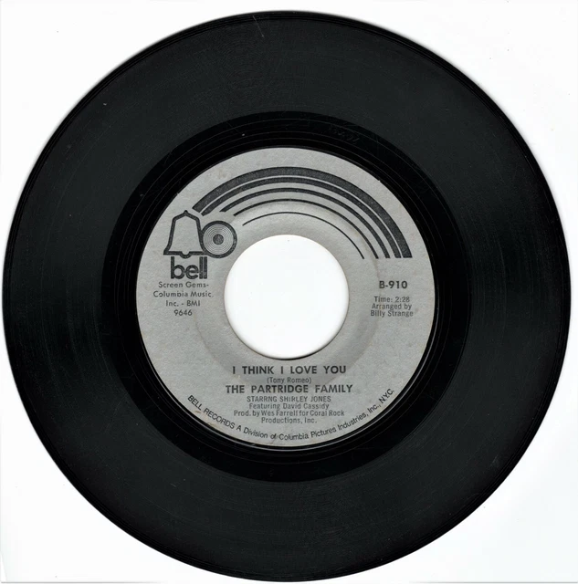 THE PARTRIDGE FAMILY I THINK I Love / YOU/SOMEBODY WANTS TO Love