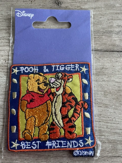 Disney Iron on Patch. Winnie the Pooh & Tigger.