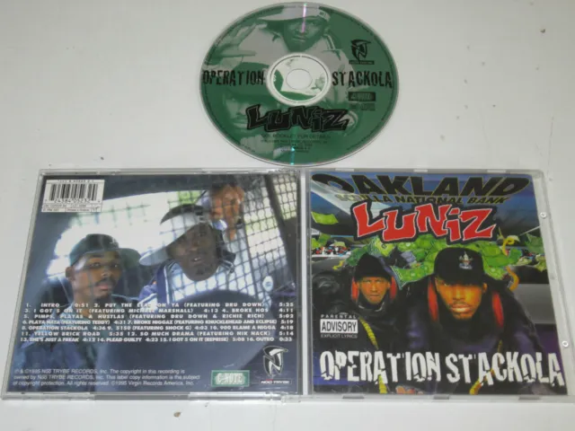 Luniz ‎– Operation Stackola / Noo Trybe Records ‎– CDVUS 94 CD ALBUM