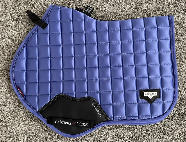 Lemieux Saddle Pad Bluebell, Loire Classic Close Contact Square SIZE: S/M Lemieux Saddle Pad Bluebell, Loire Classic Close Contact Square SIZE: S/M