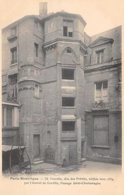 CPA 75 PARIS IVe PASSAGE SAINT CHARLEMAGNE