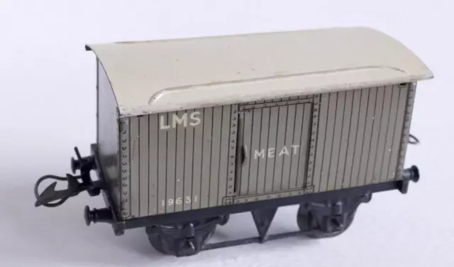 Hornby (O Gauge)  No 0  Meat Van  Lms 19631   (Unboxed))