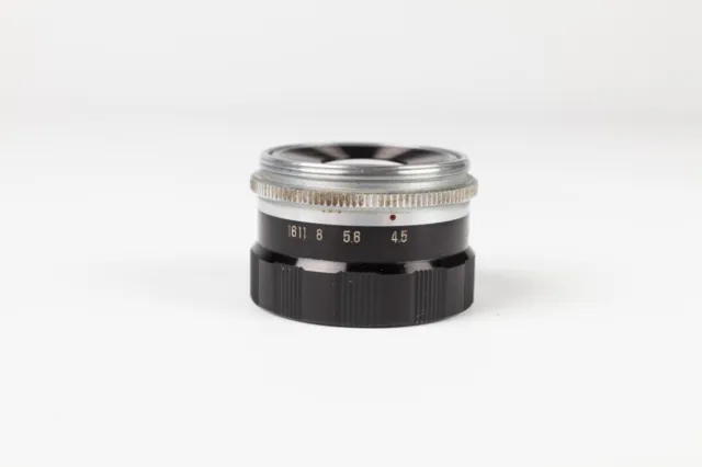 Japanese Made  "Phago" 75mm f4.5 Enlarging Lens for up to 6x6cm Format.  M39 Fit 3