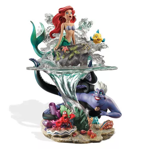 Disney THE LITTLE MERMAID Ariel PART OF HER WORLD Sculpture NEW