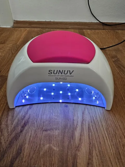 SUNUV Nageltrockner UV LED für Gelnägel - Timerfunktion - Handsensor - gebraucht