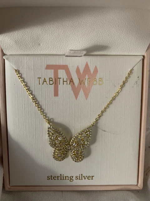 Tabitha webb necklace butterfly discount