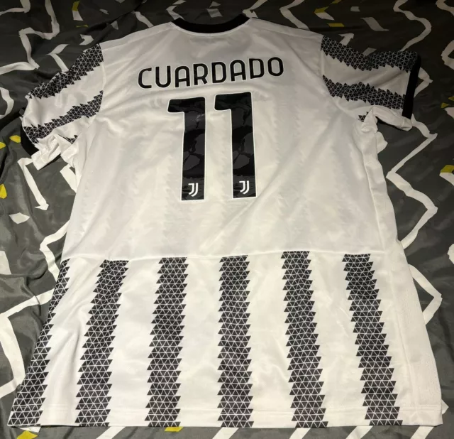 Fußball Trikot Juventus Turin #11 Juan Cuardado Gr. XXL, Saison 22/23