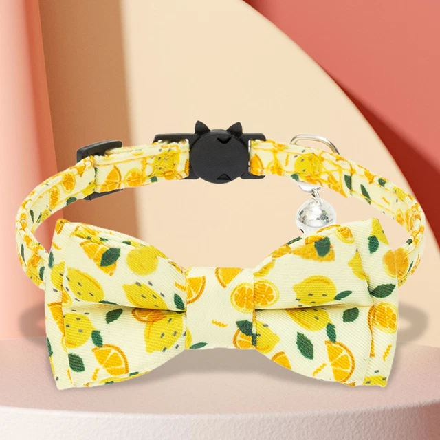 Bow Necklace Comfortable Stylish Classic Fruit Pattern Bow Tie Collars Accessory