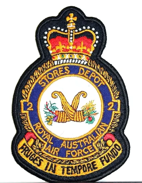 ROYAL AUSTRALIAN AIR Force RAAF Number 2 Stores Depot Crest Insignia ...