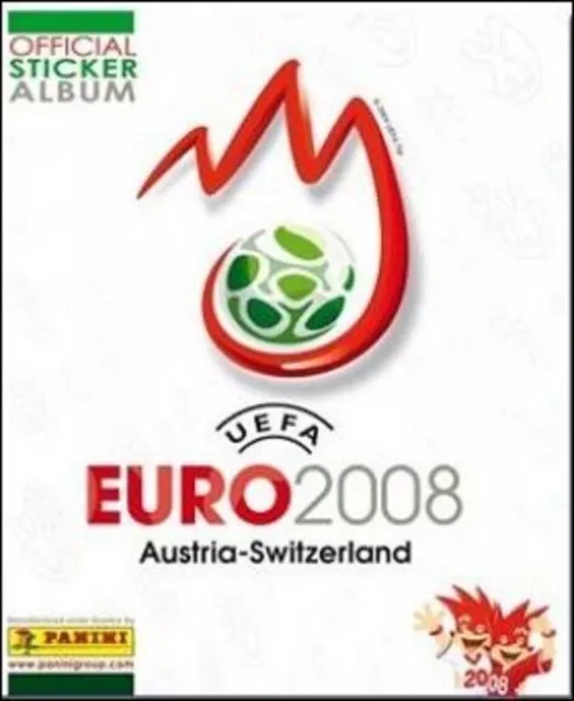 HELVETIA / SUISSE - STICKERS IMAGE VIGNETTE - PANINI UEFA EURO 2008 - a choisir