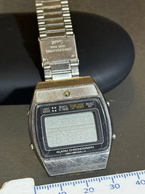 Verre (crystal) De Rechange Original Seiko Vintage - Référence BA1W24GN00 Pour Modèles A359, 5010, A1 LCD