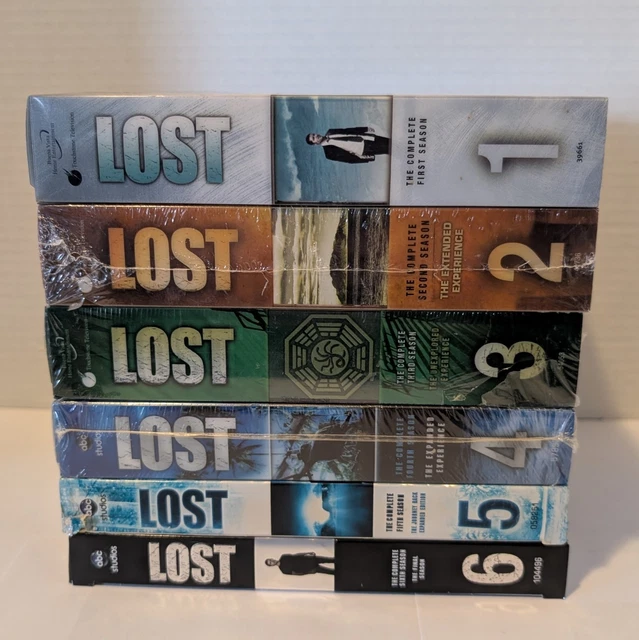LOST THE COMPLETE Series Seasons 1-6 DVD Box Set (Season 2,3,4 Are
