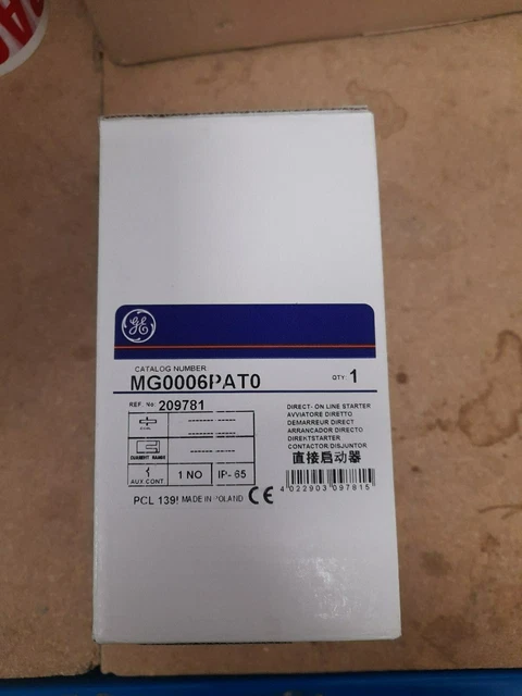 Mg0006Pat0 Custodia Avviamento I-O P/Bs Ip65 Serie M