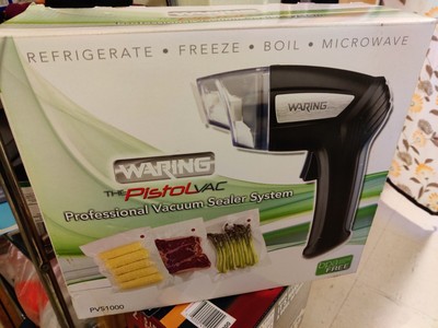 waring pro pistol vacuum sealer bags