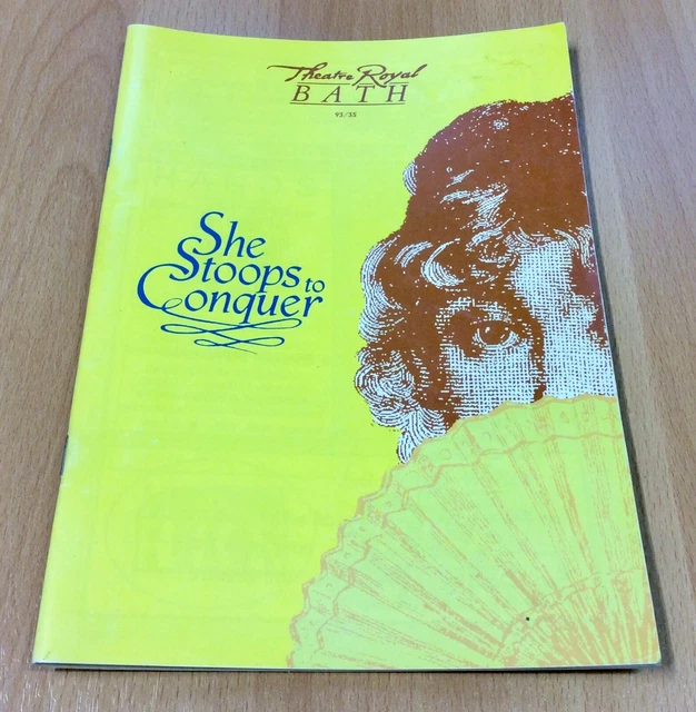 SHE STOOPS TO Conquer Theatre Royal Bath Signed By Donald Sinden And ...