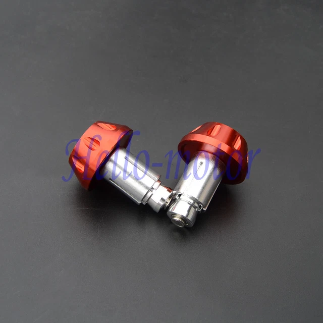 Handlebar End Grip Cap For Yamaha XJ6 XJR400 XJR1200 XJR1300 NMAX125 Orange