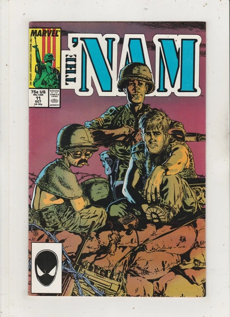 Marvel The 'NAM #11 Comic Book October 1988   NM/NM-