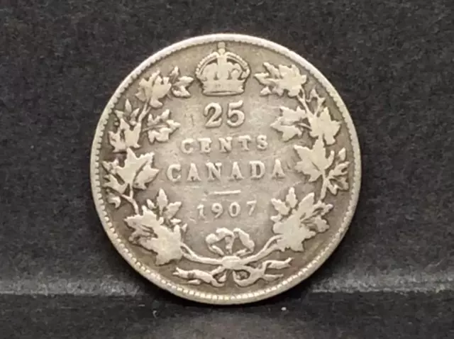 Canada 25 Cents - 1907