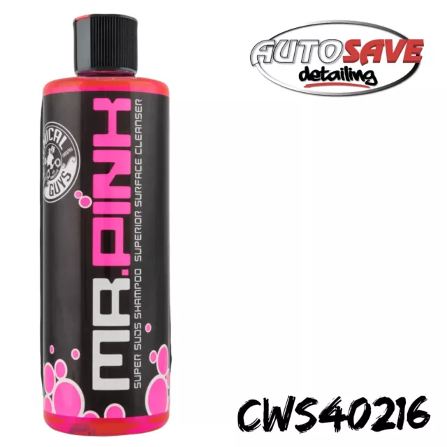 Chemical Guys Mr. Pink 16oz Super Suds Shampoo & Superior Oberflächenreiniger