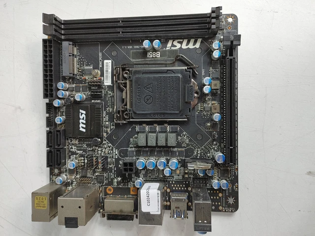 MSI B85I INTEL LGA 1150 DDR3 Desktop Motherboard PicClick CA