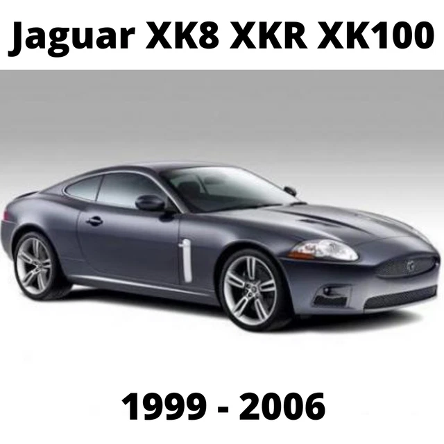 JAGUAR XK8 XKR X100 SERVICE REPAIR MANUAL 1999 2006 ON CD or