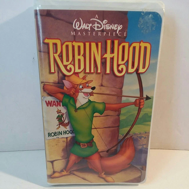 WALT DISNEY ROBIN Hood Masterpiece VHS Clamshell Case 3 94 PicClick UK walt-disney-robin-hood-masterpiece-vhs-clamshell-case-3-94-picclick-uk