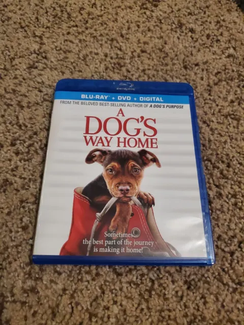 A Dog's Way Home (Blu-ray + DVD, No Digital Copy, 2019)