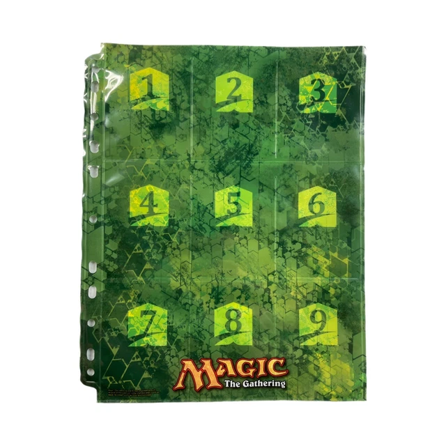 9x Sheets - MTG Hero's Path Promo Binder Page 9 Pocket
