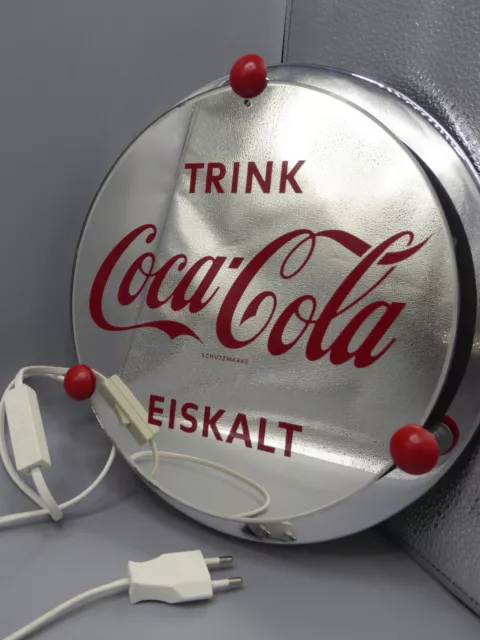 Trink Coca Cola Eiskalt Lampe Spiegel Lampe Wandlampe