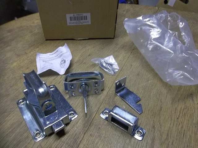 NEW Industrial Swinging Door Latch Kit 1RBW7C, Shed Barn Handle *FREE SHIPPING*