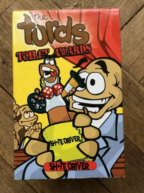 The Turds Toilet Awards Figurine :  Sh*Te Driver , New In Box,  2007