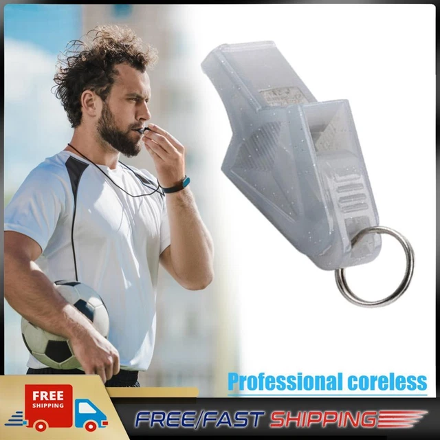 Referee Whistles Plastic Whistle for Referee Competition Training (Grey)