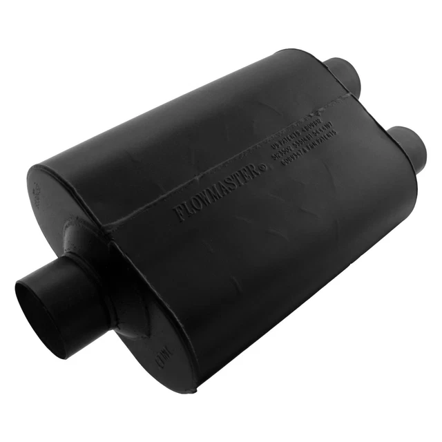Flowmaster Super 40 Muffler - 3.00 Center In / 2.50 Dual Out - Aggressive Sound