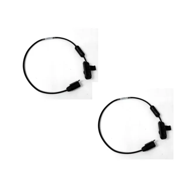 Lot of 2 Silynx MBITR/JEM Side Cable Adaptor for C4OPS Headset System CA0002-00