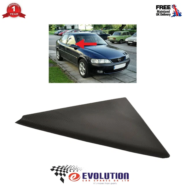 Front Right Door Window Triangle Trim Fits Vauxhall Vectra B 1995 to 2003 142842